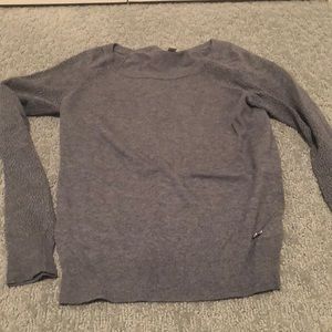 Gray sweater